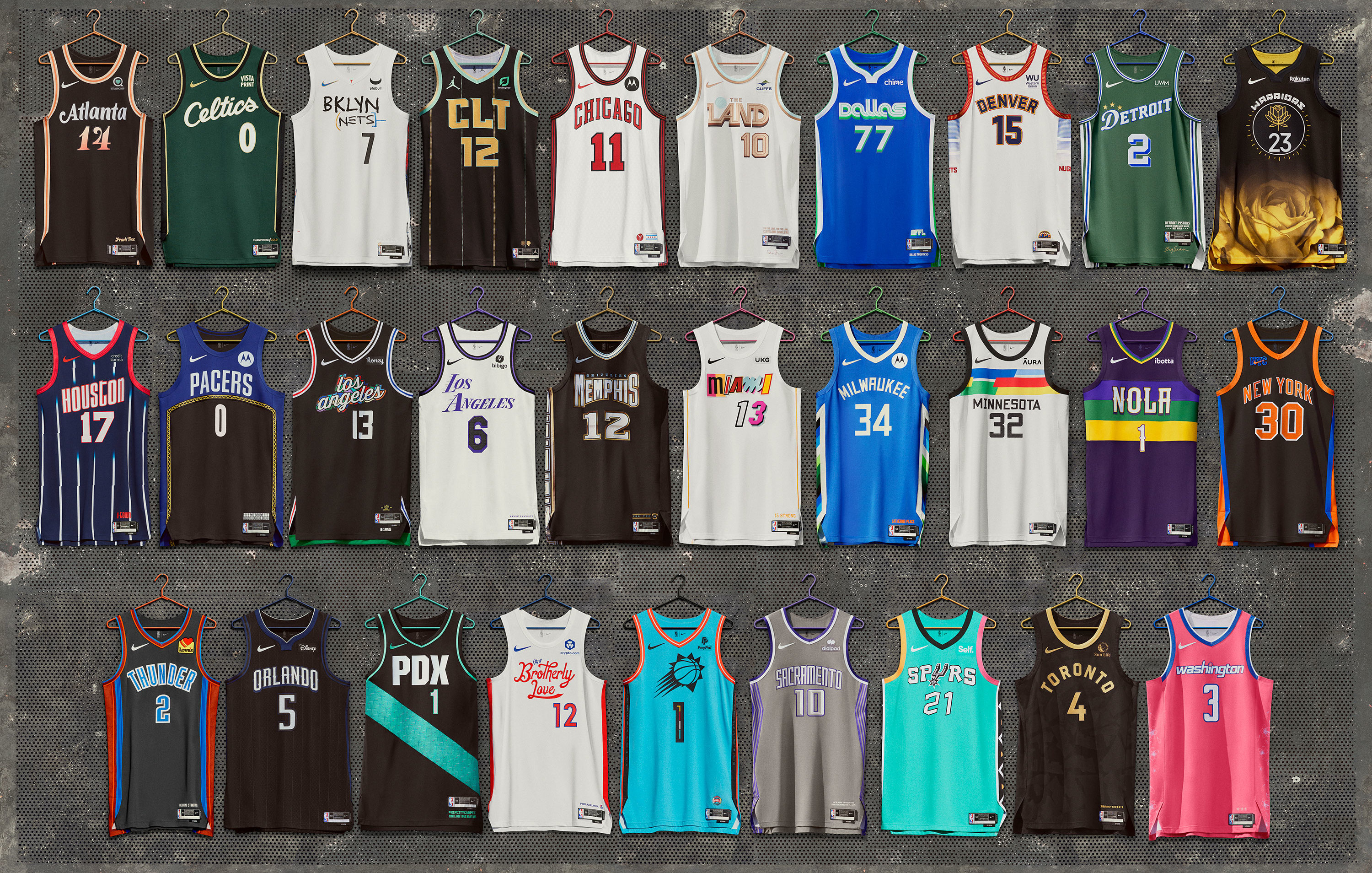 Nike Reveals 2022 NBA City Edition Uniforms