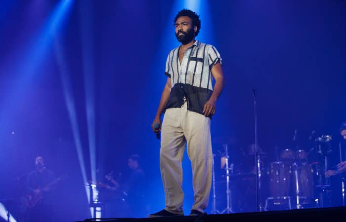 Donald Glover at Lovebox Festival 2018