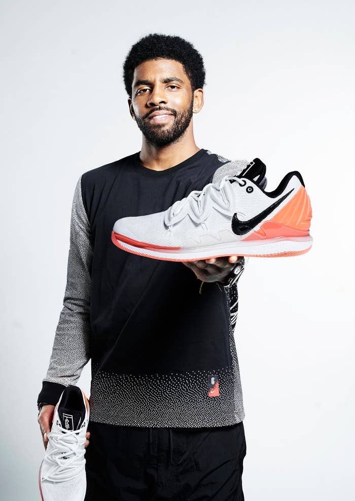 Kyrie Irving with the Nike Air Zoom Vapor X Kyrie 5