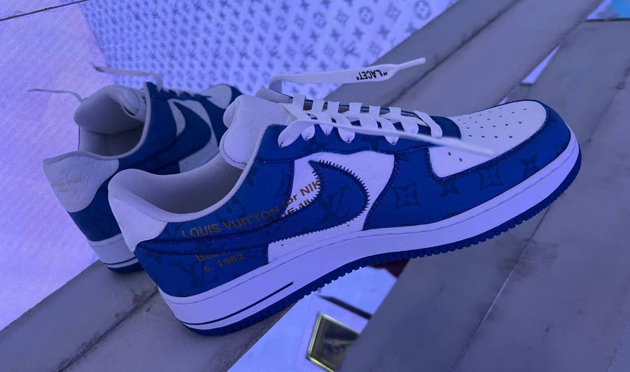 Louis Vuitton x Nike “Air Force 1” by Virgil Abloh NYC Launch and