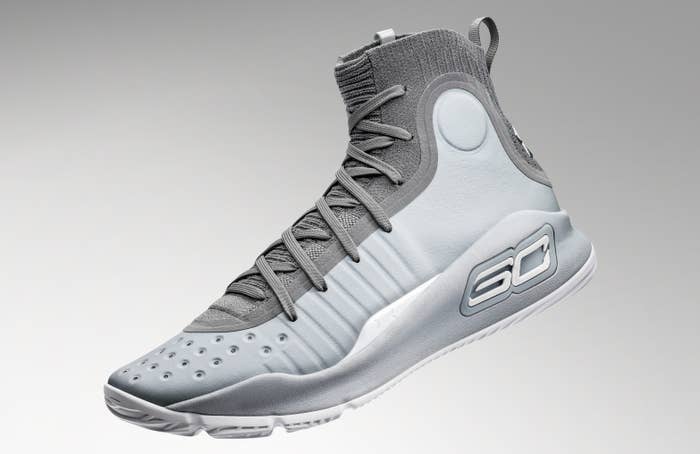 Under Armour Curry 4 &#x27;More Buckets&#x27; 1298306 107 (Lateral)
