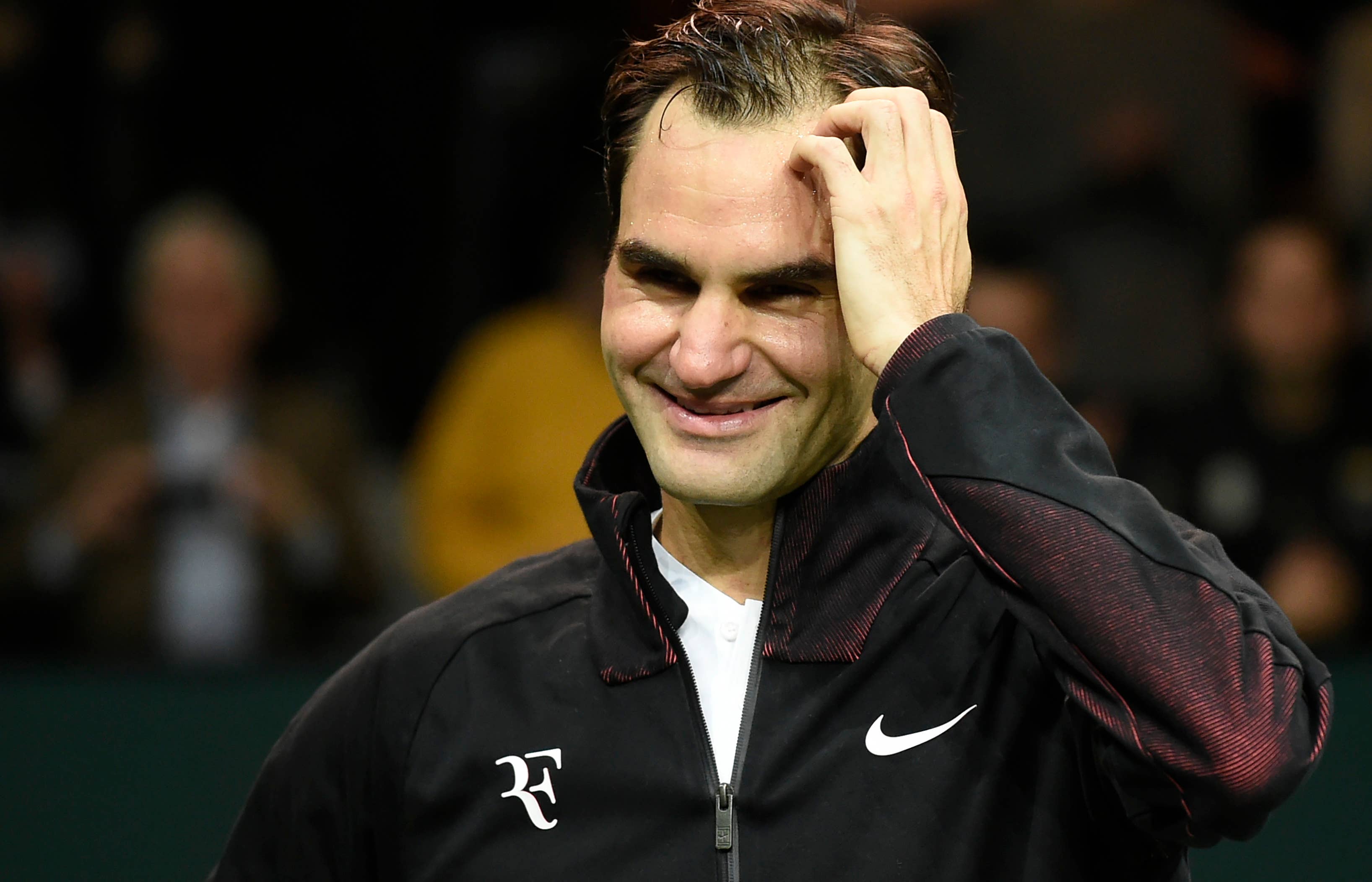 optie Sturen krab Roger Federer Gets His Logo Back From Nike | Complex