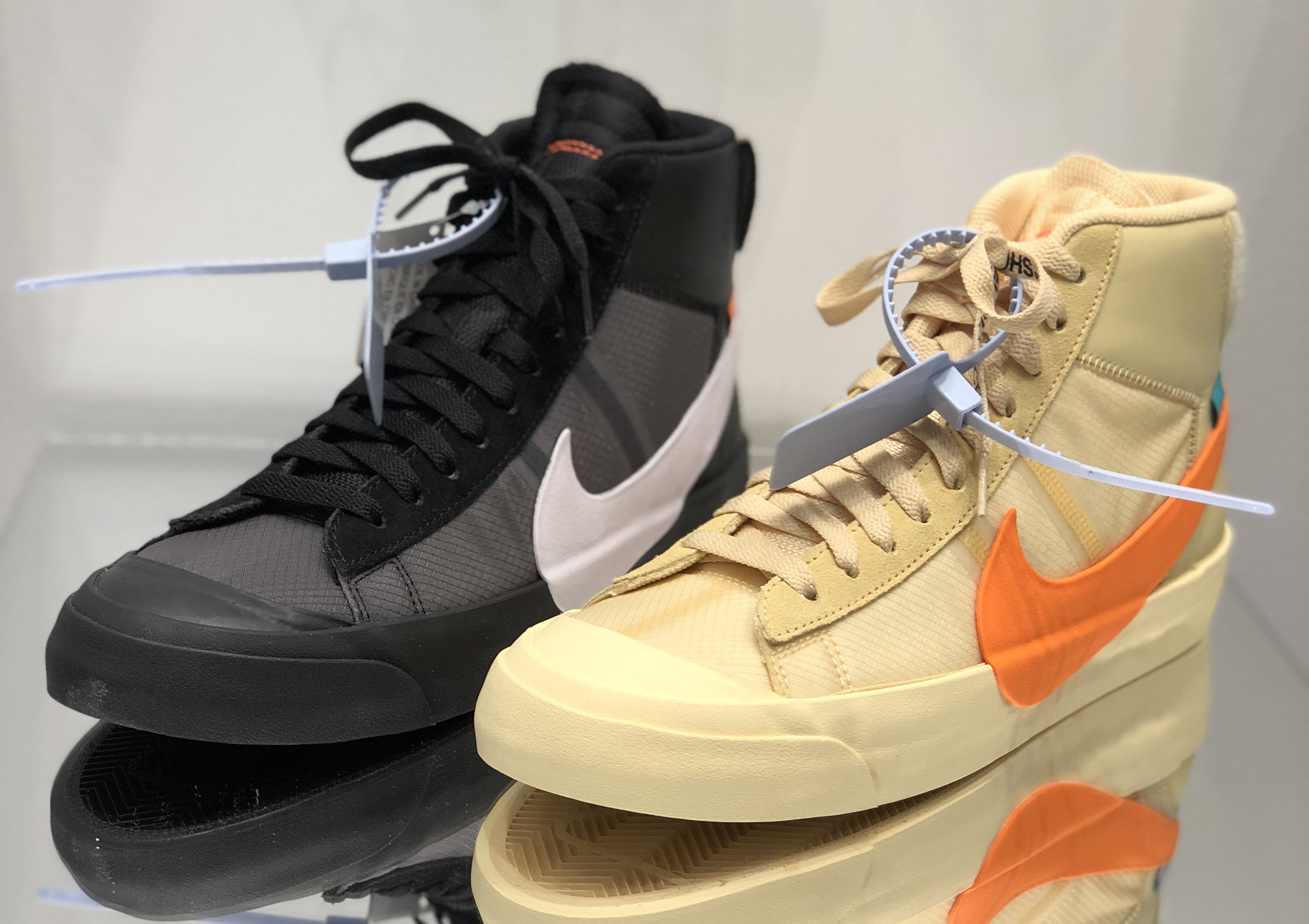 Off White x Nike Blazer Mid &#x27;All Hallows Eve&#x27; and &#x27;Grim Reepers&#x27;