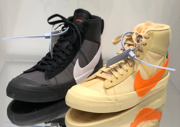 Off White x Nike Blazer Mid &#x27;All Hallows Eve&#x27; and &#x27;Grim Reepers&#x27;