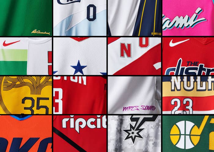 Nike Earned Edition NBA Uniforms