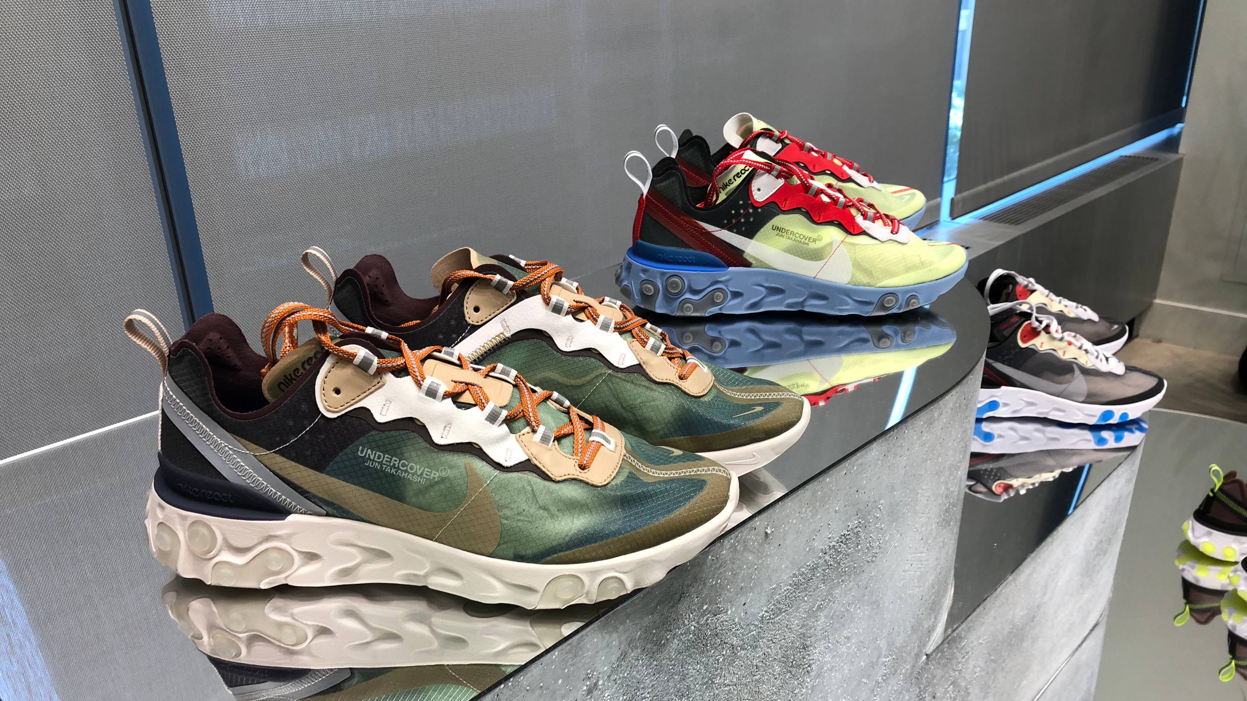 UNDERCOVER Reveals Nike React Element 87 Collaboration