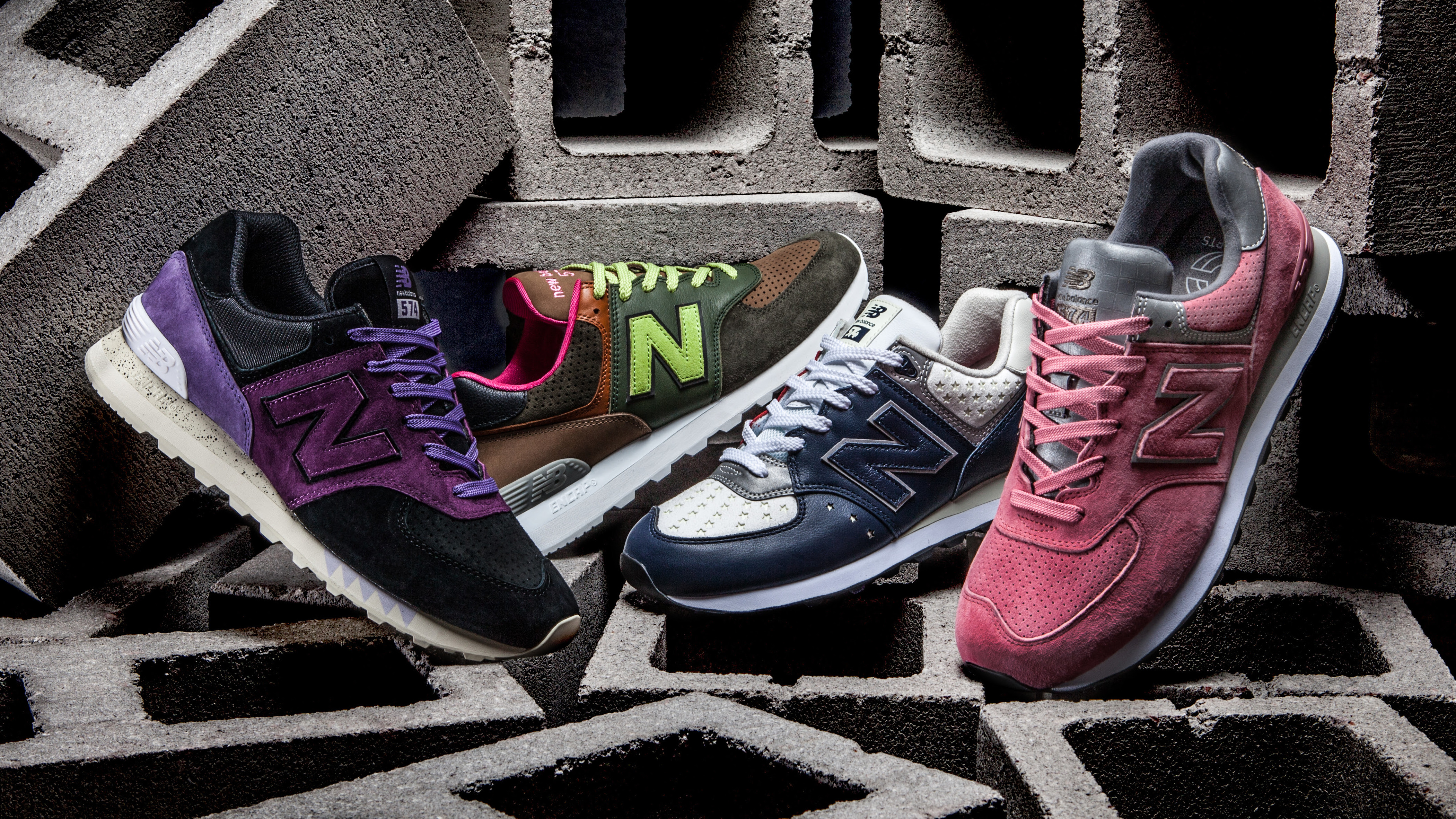 New Balance 574 Iconic Collaborations Collection
