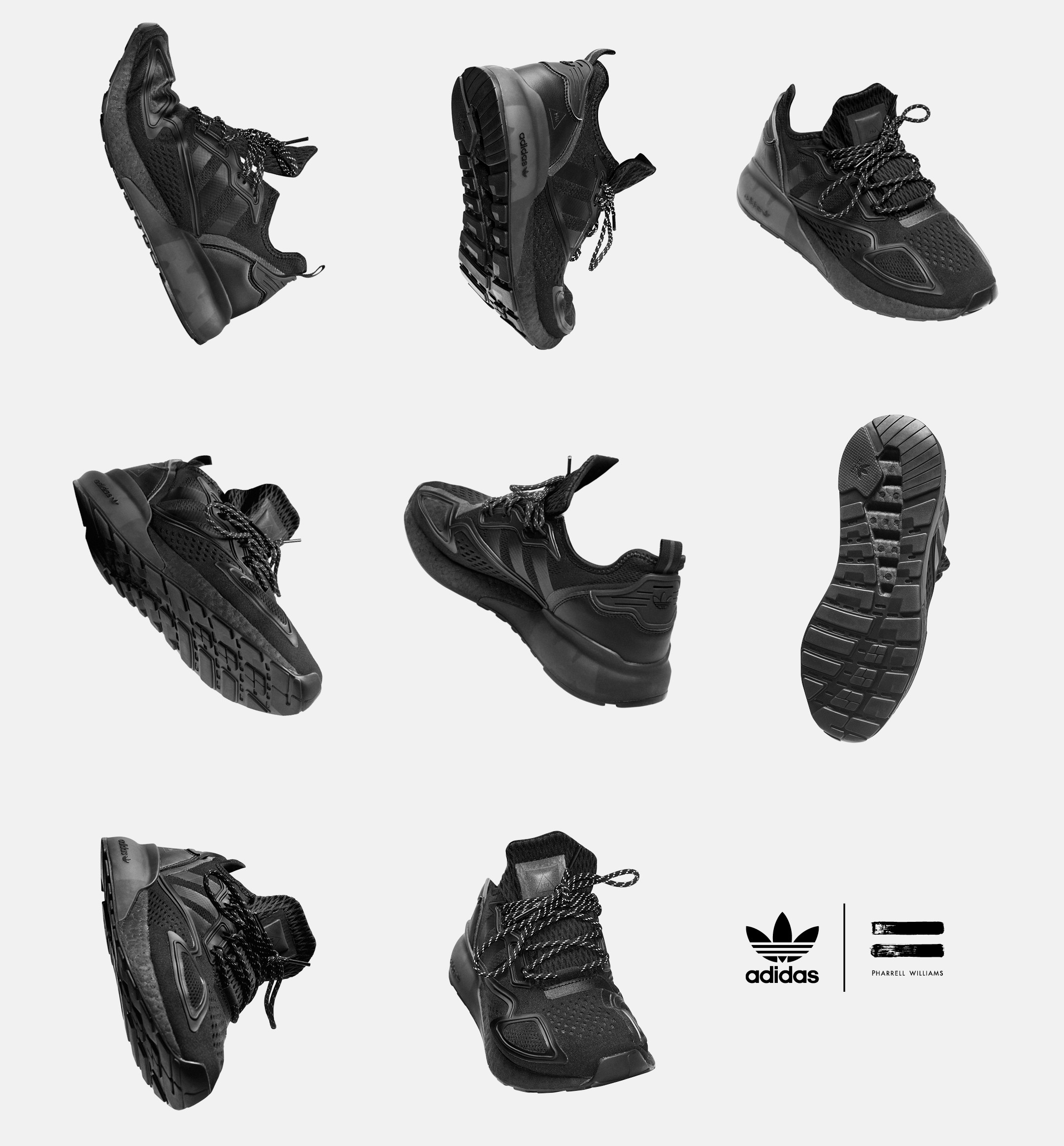 Pharrell and Adidas Are Dropping a New 'Triple Black' Collection