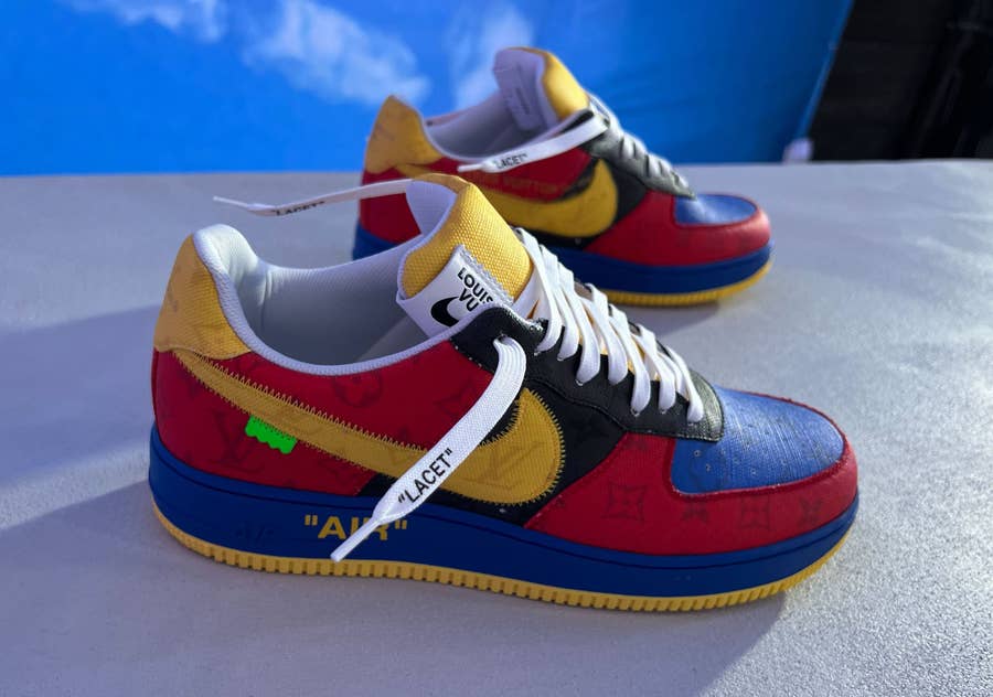 Louis Vuitton x Nike Air Force 1: All About The Coveted General Release  Pairs, Sneakers, Sports Memorabilia & Modern Collectibles