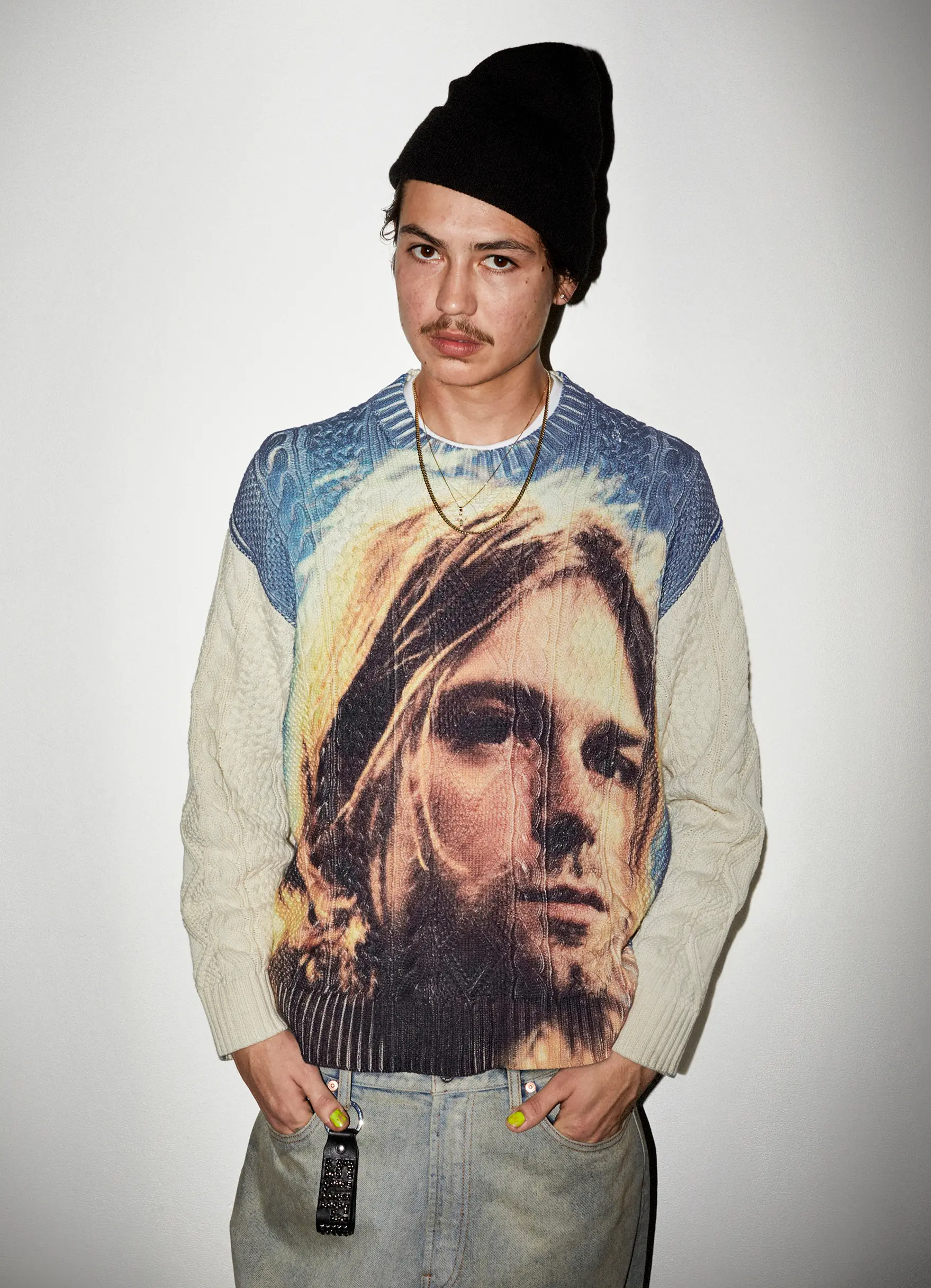 Surpeme Kurt Cobain Sweater