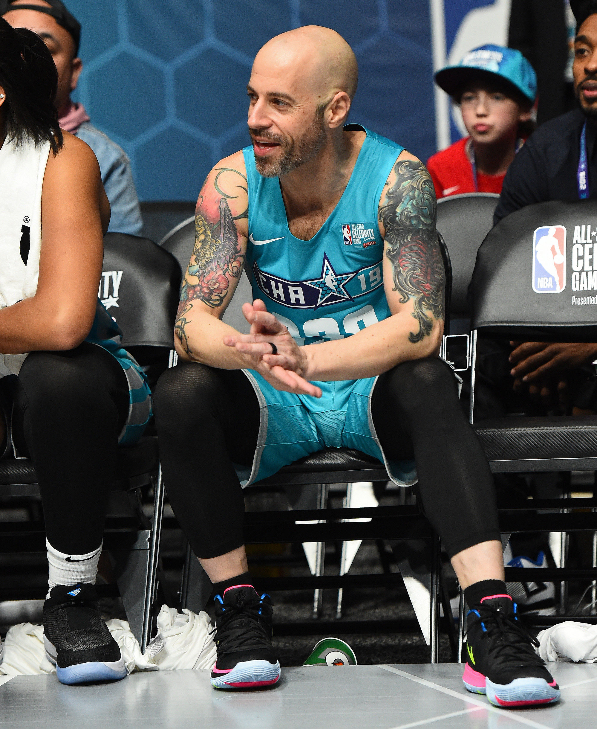 Bad Bunny plays in the 2019 NBA All-Star Celebrity Game at Bojangles  News Photo - Getty Images