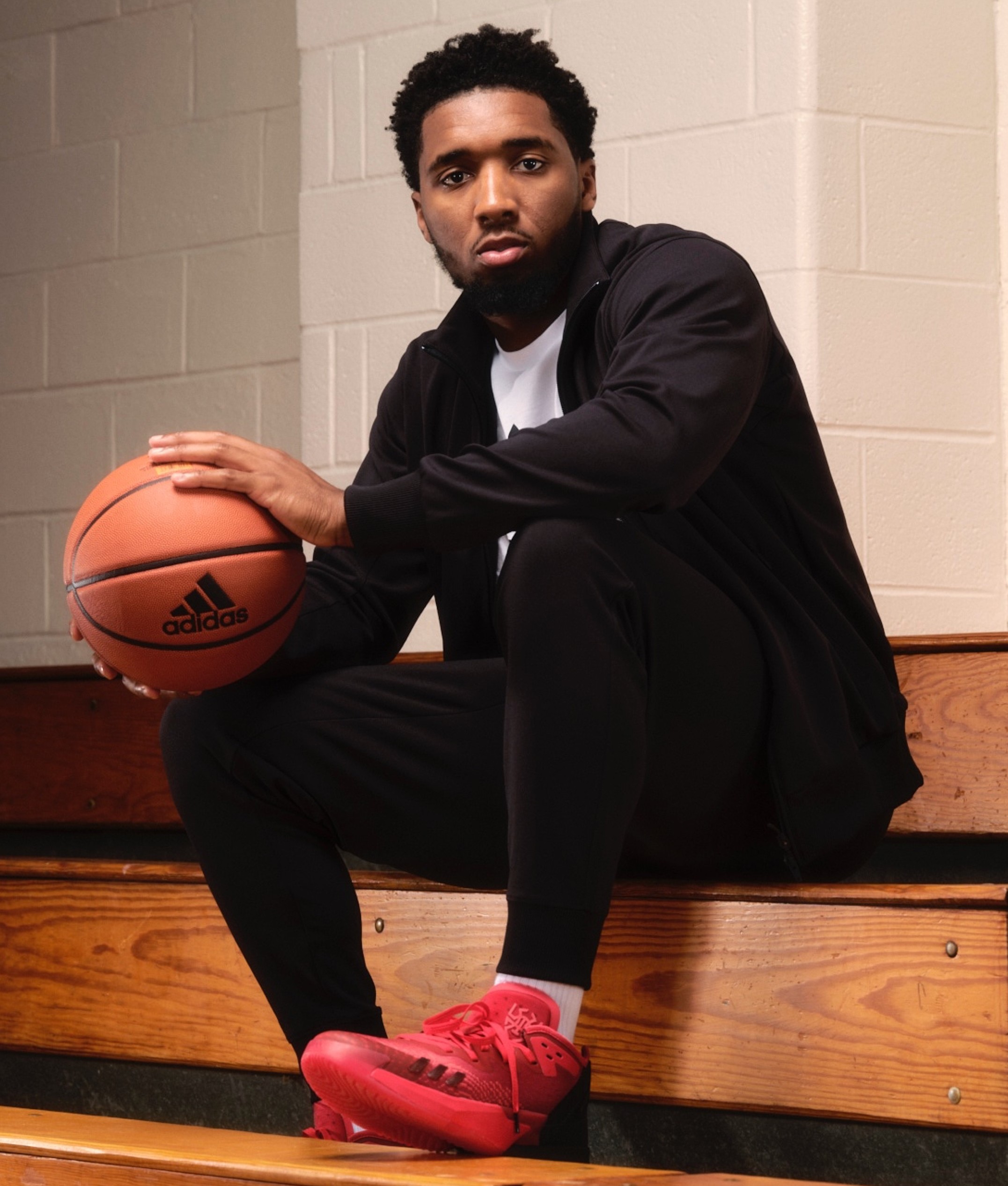 Donovan Mitchell teases new signature adidas shoe at MLB Celebrity