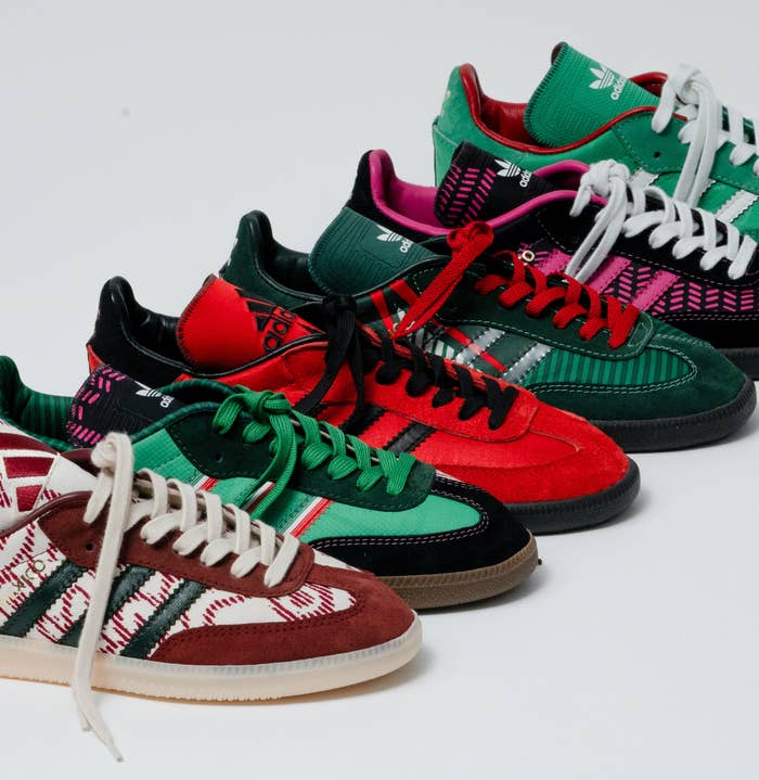 Adidas Samba &#x27;Mash Up&#x27; Collection