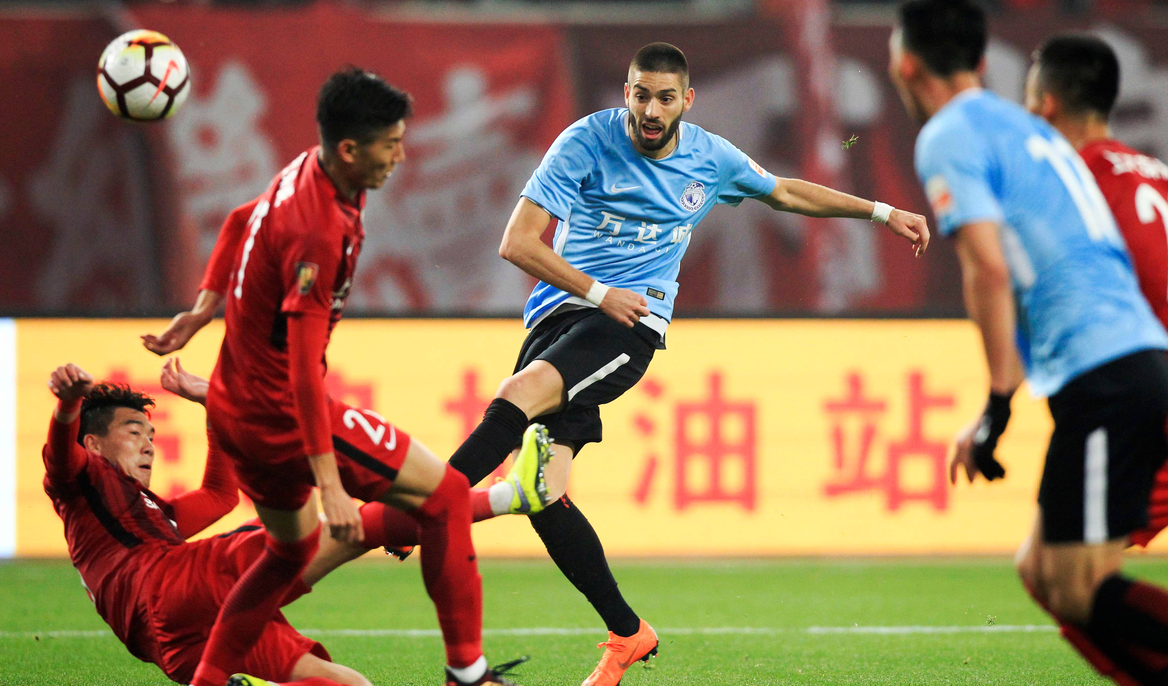 Yannick Carrasco of the Chinese Super League