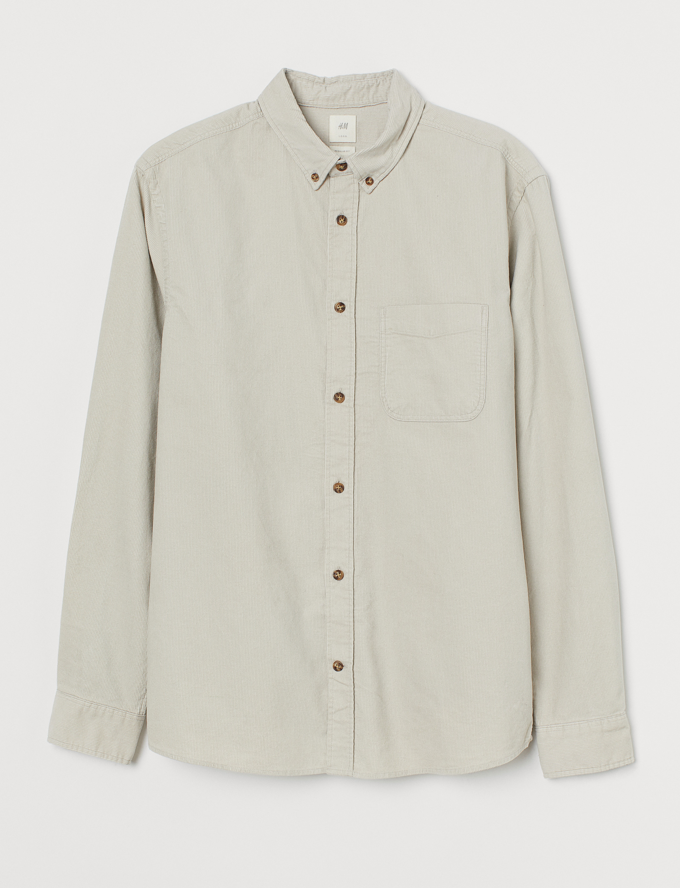 H+M Lookbook Style 1 Button Shirt
