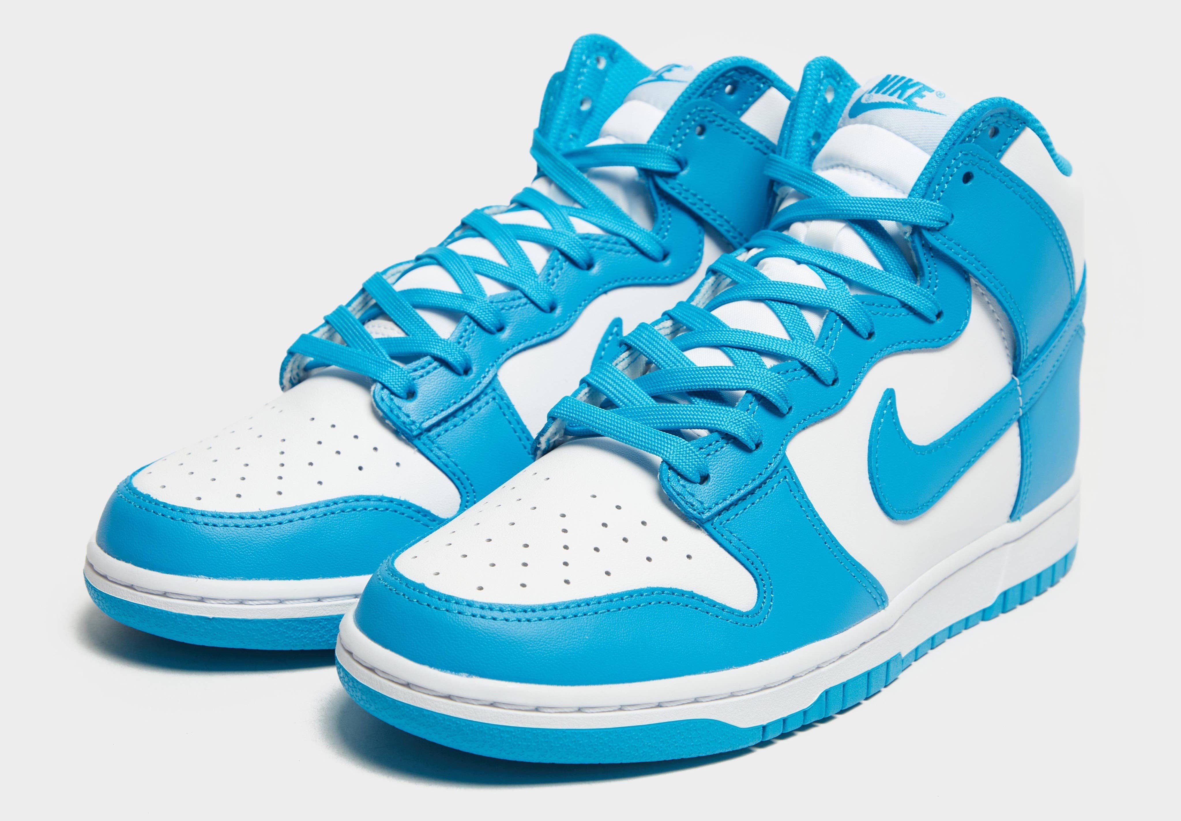 Nike Dunk High 'Laser Blue' Pair