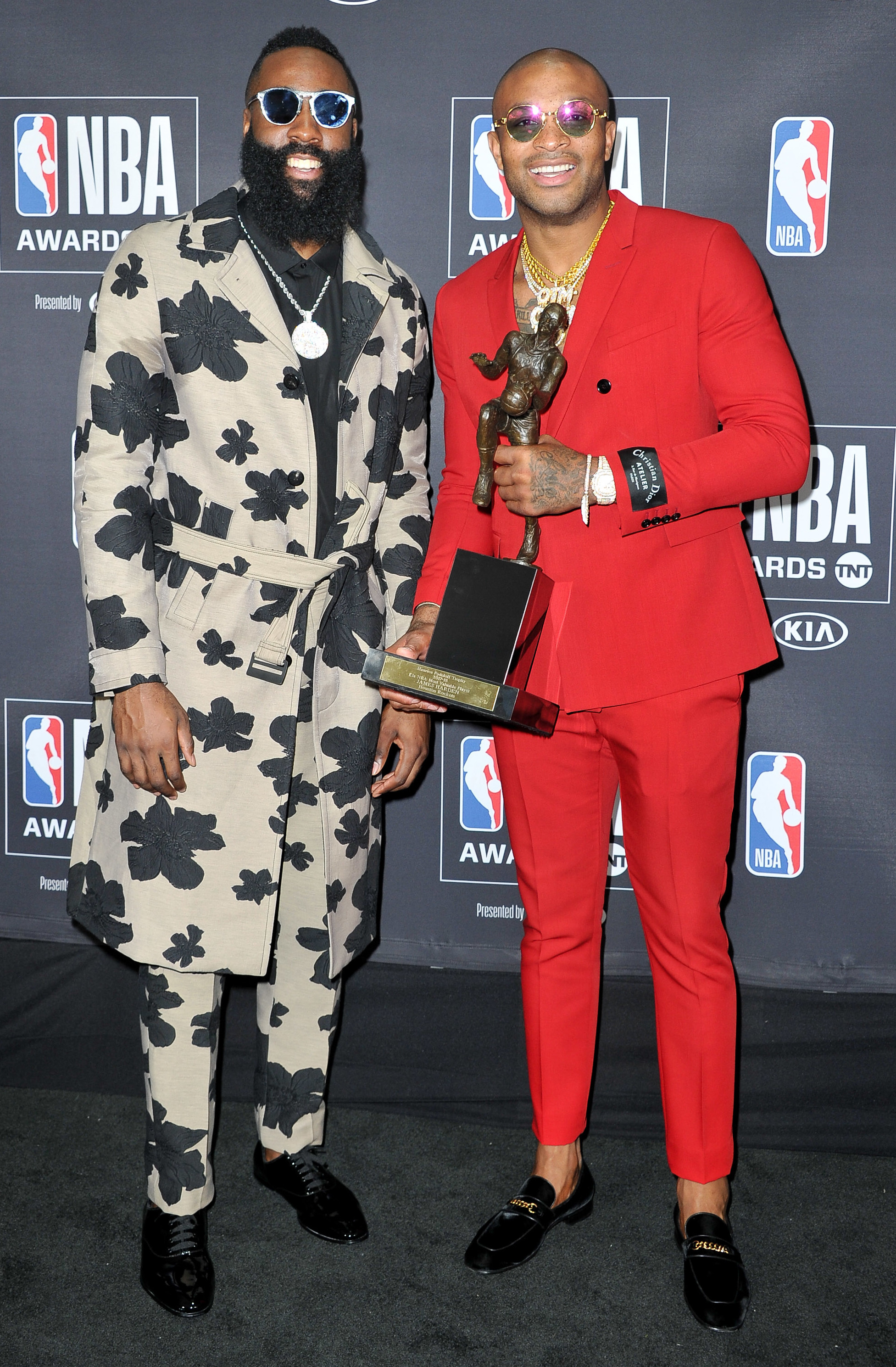 James Harden and P.J. Tucker: Name a More Iconic Fashion Playoff