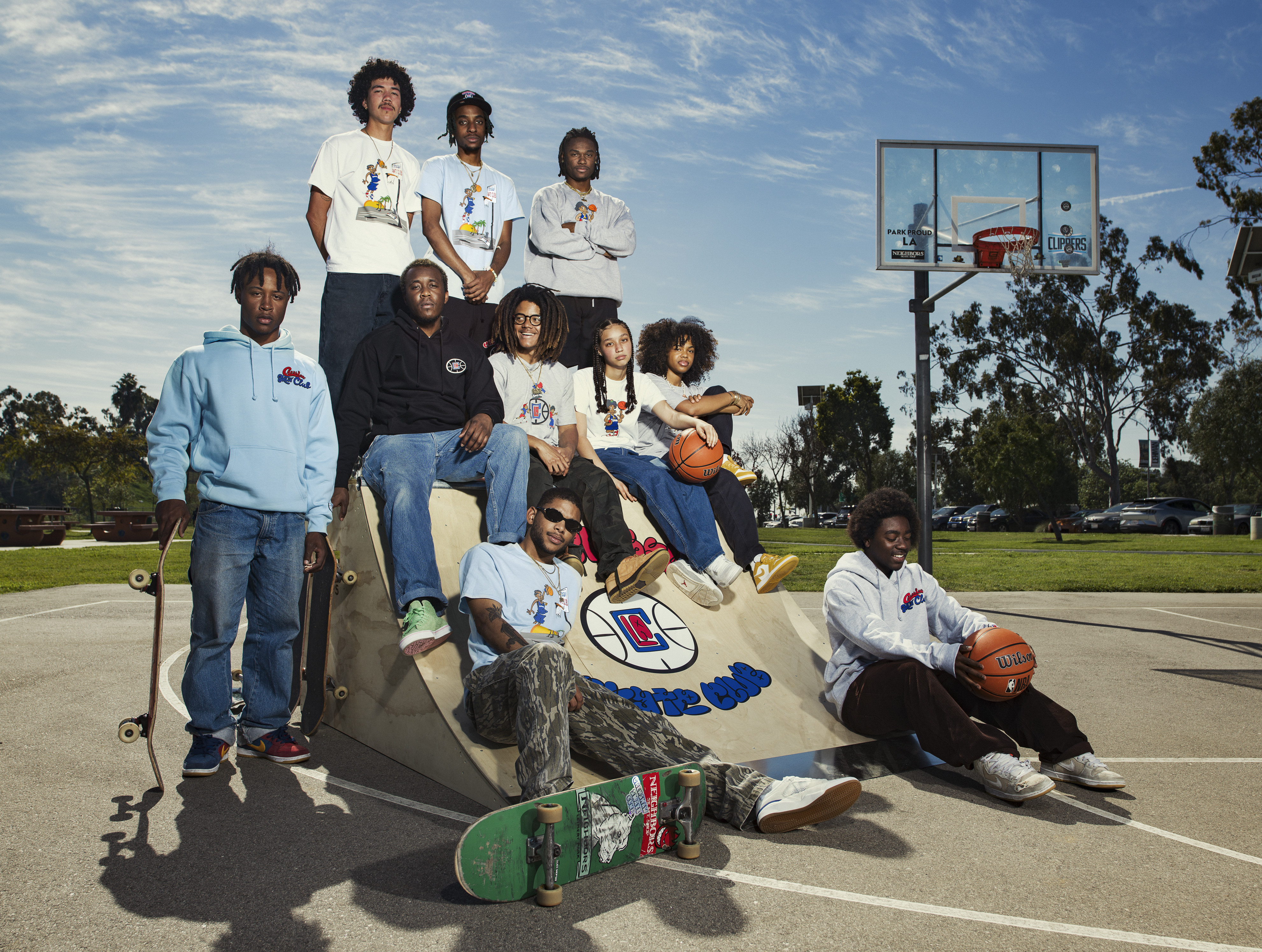 BBC ICECREAM x Crenshaw Skate Club Collaboration