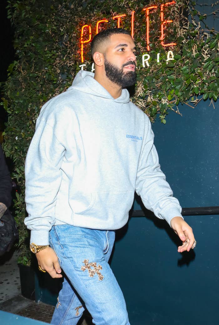 Drake Chrome Hearts Denim