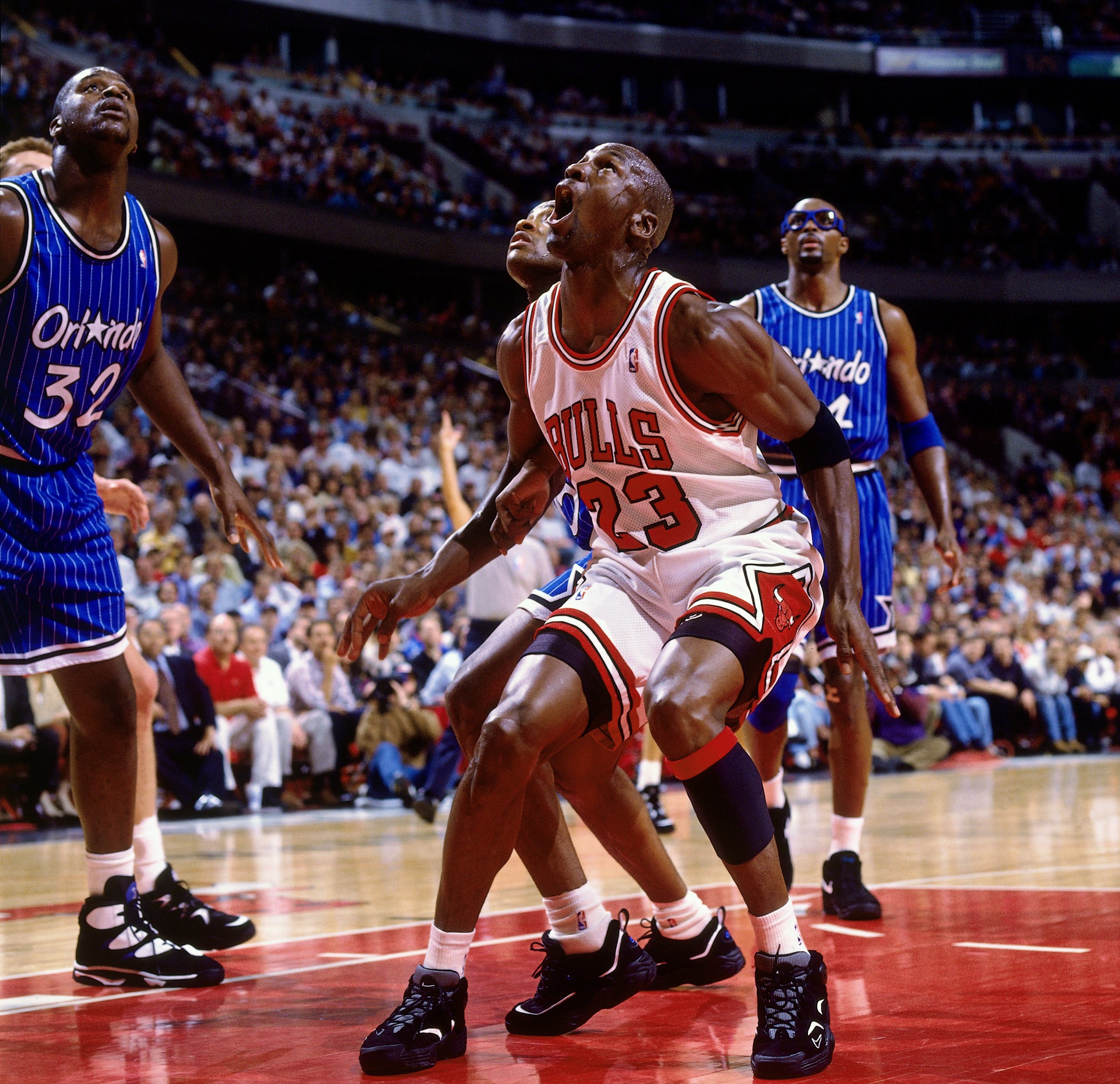 Michael Jordan During Game 3 of the 1995 NBA Eastern Conference Semifinals