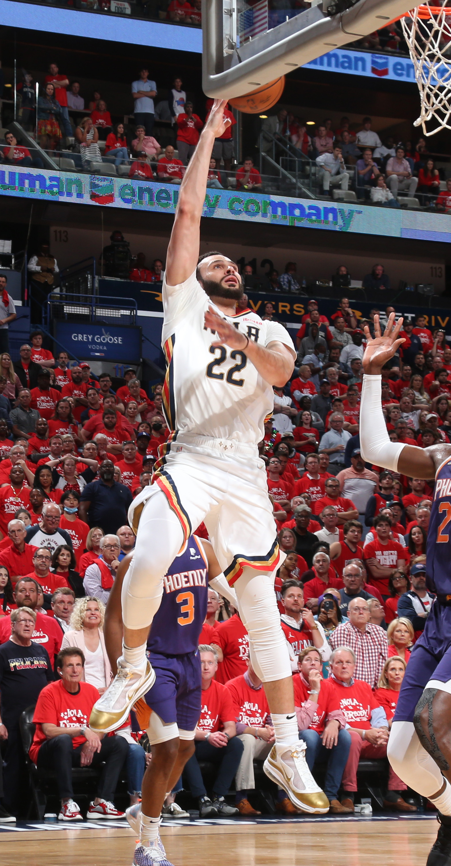 Larry Nance Jr. Nike LeBron 7 &#x27;China Moon&#x27;