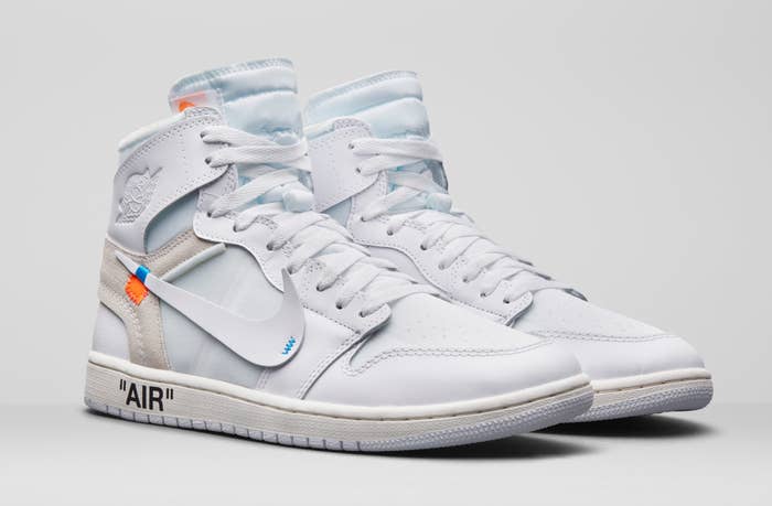 Air Jordan 1 x Off White AQ0818 100 (Pair)