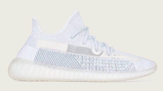 Adidas Yeezy Boost 350 V2 &#x27;Cloud White&#x27; FW3043 (Lateral)