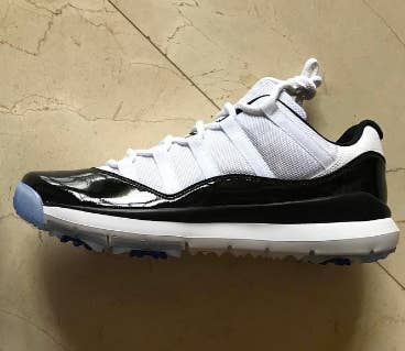 Air Jordan 11 &quot;Concord&quot; Golf Shoe