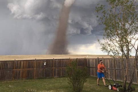 tornado lawn