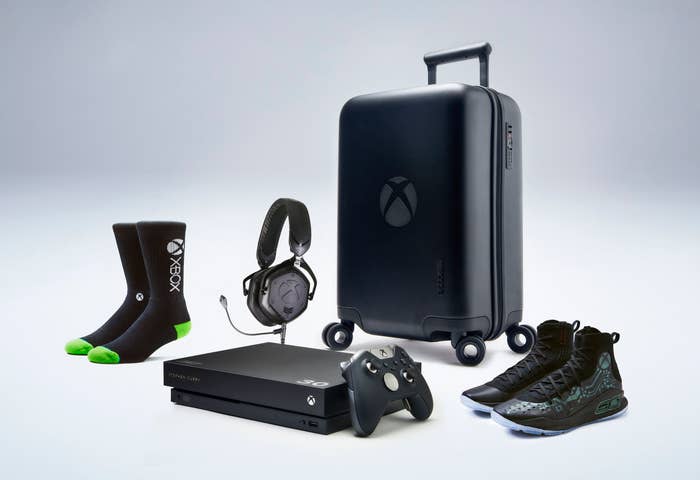 Xbox One X &#x27;More Power&#x27; Under Armour Curry VIP Kit