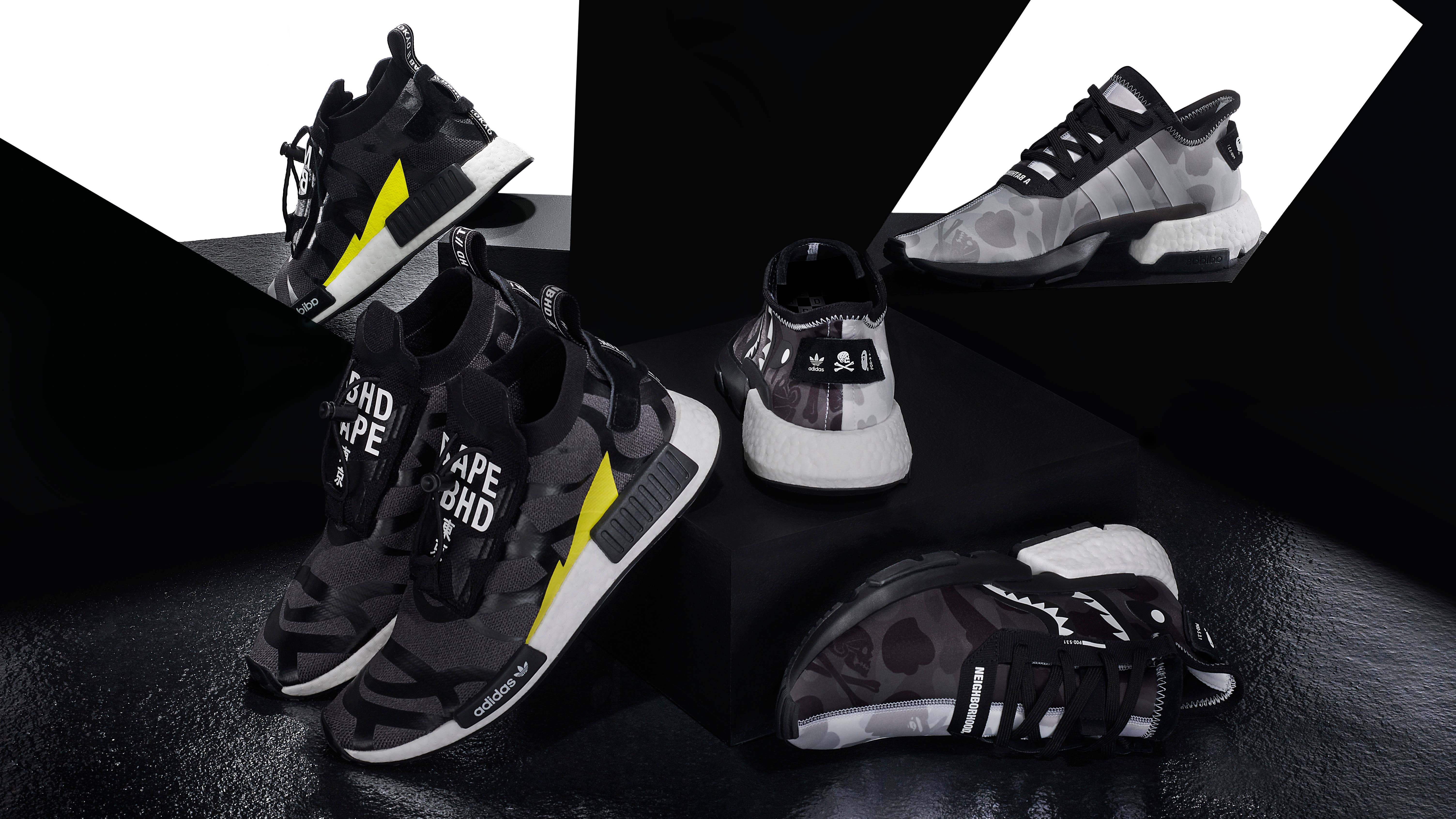 móvil Estrecho Sombra Bape and Neighborhood's Adidas Collaboration Is Almost Here | Complex