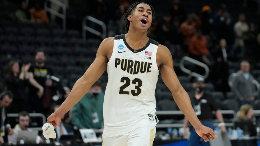 Purdue's Jaden Ivey prepares to land outside NBA's top three in draft