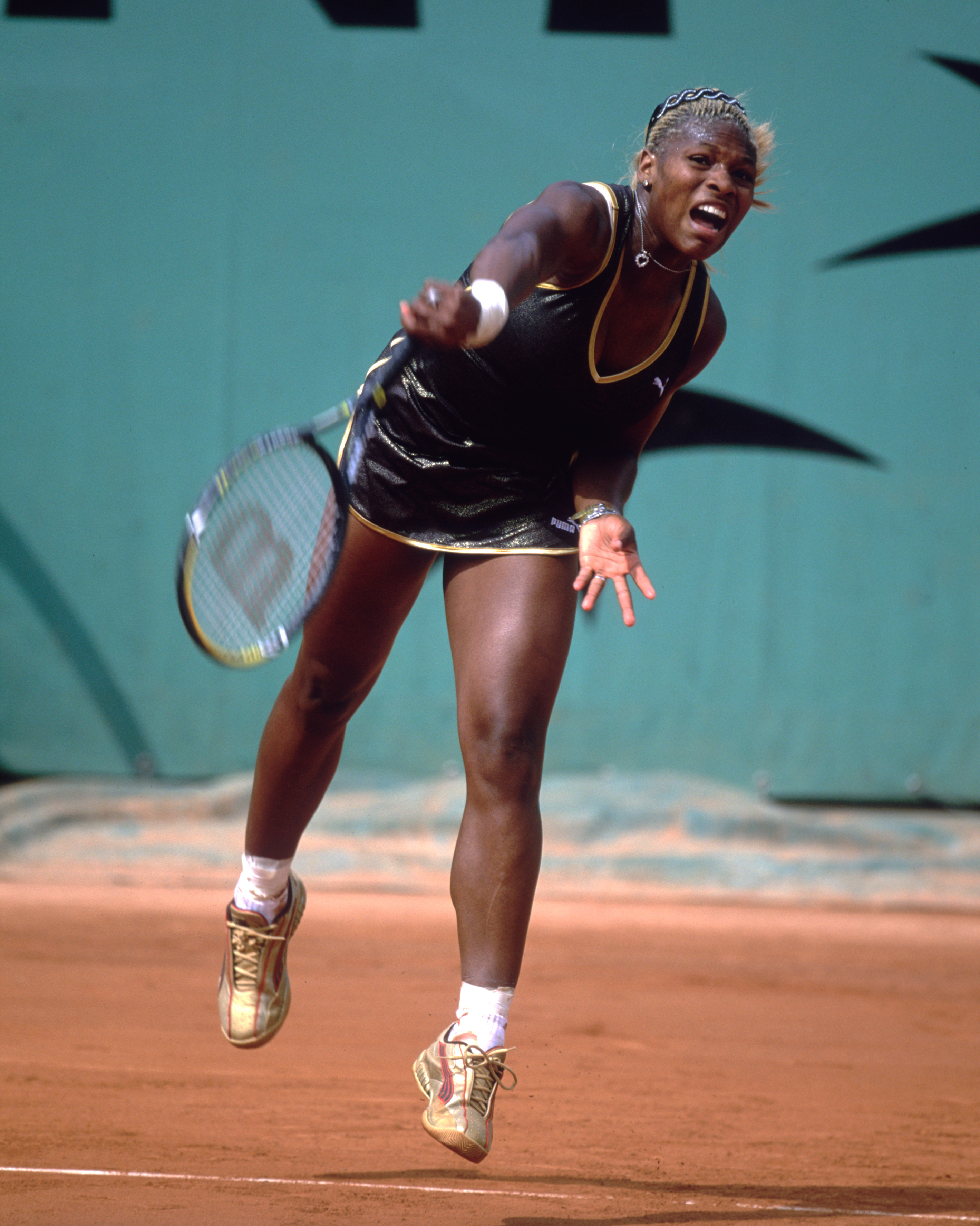 Serena Williams Wins the 2002 French Open in the Puma Extrena WN
