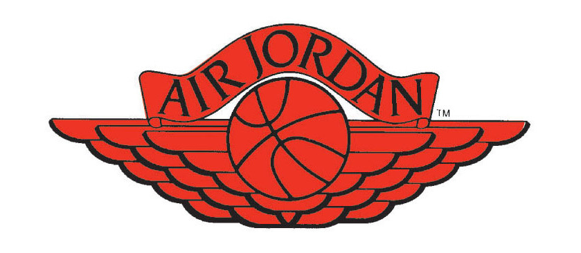 red michael jordan logo