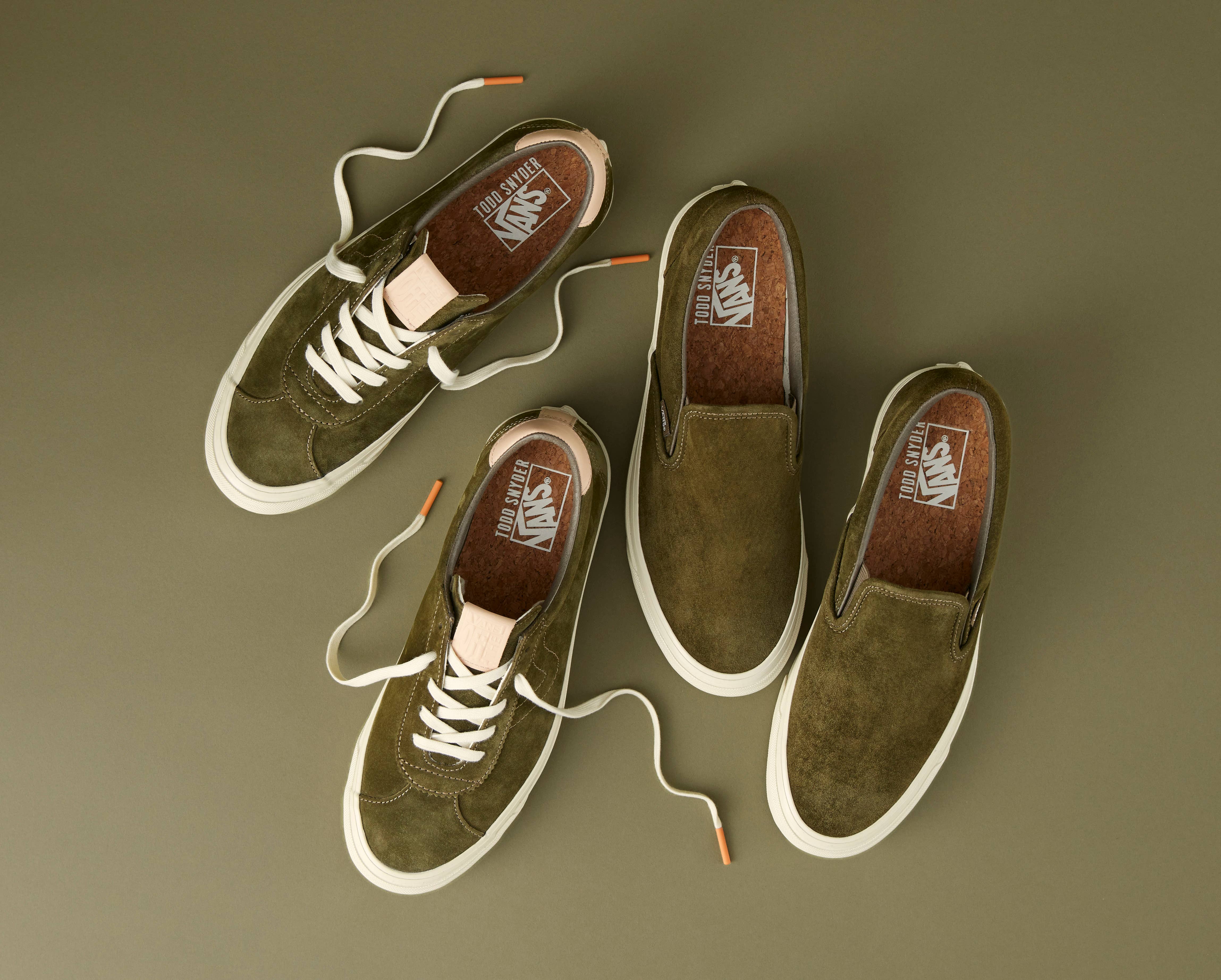 Todd Snyder x Vans 'Dirty Martini' Collection