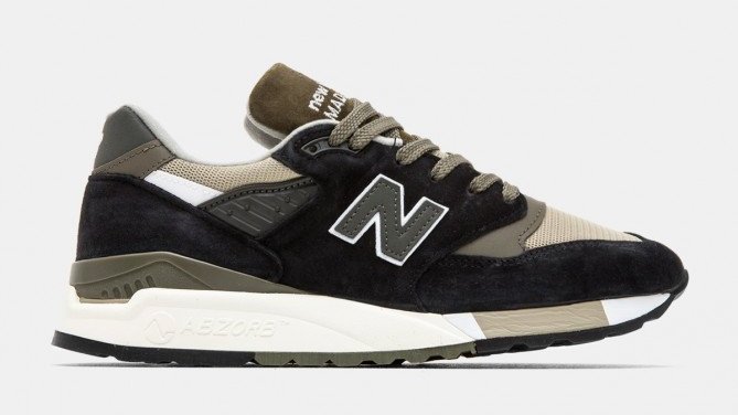 New Balance 998 &quot;Made in USA&quot; Black Green