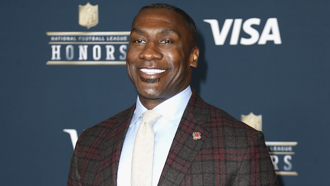 TV presenter and former NFL player Shannon Sharpe.