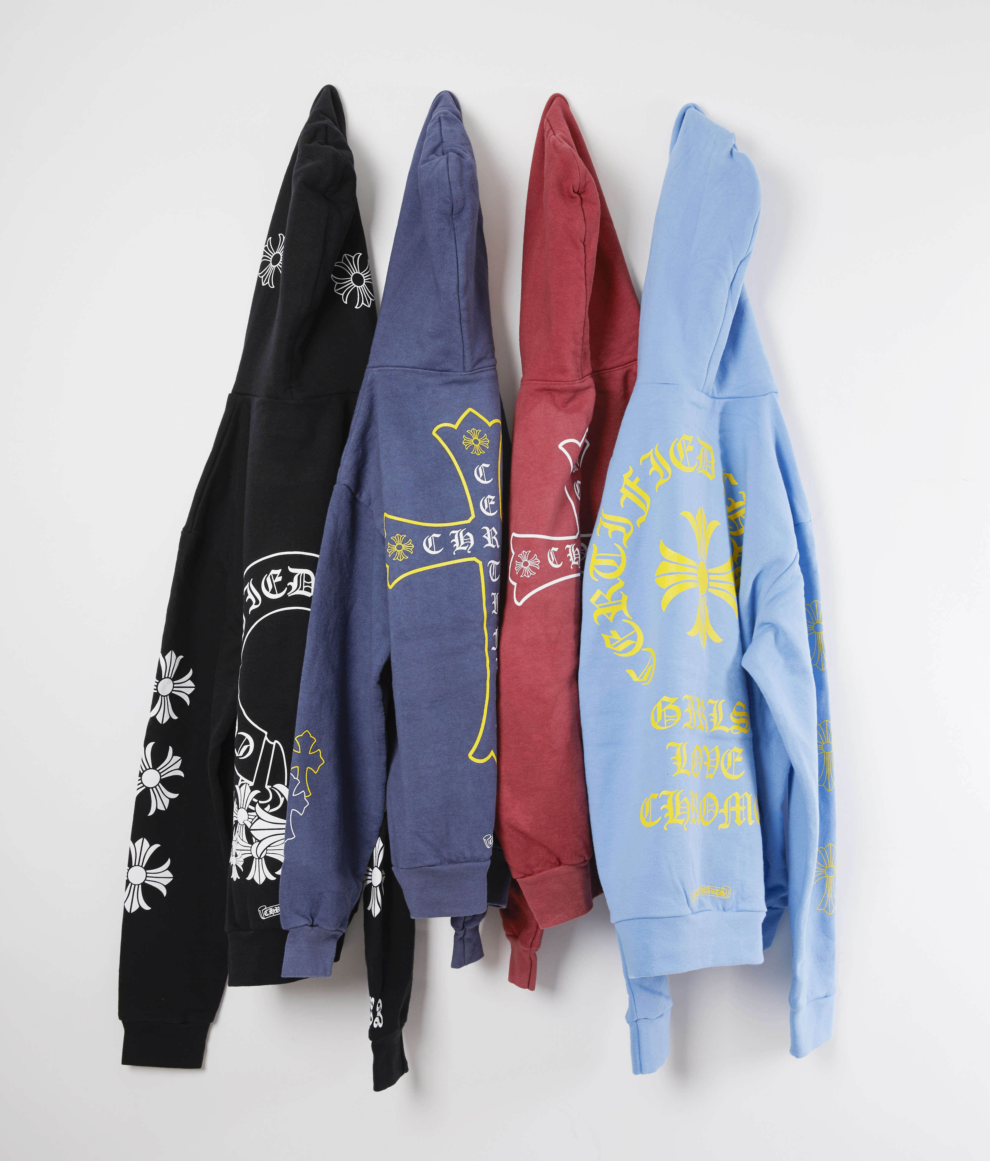 Chrome hearts patchwork online hoodie