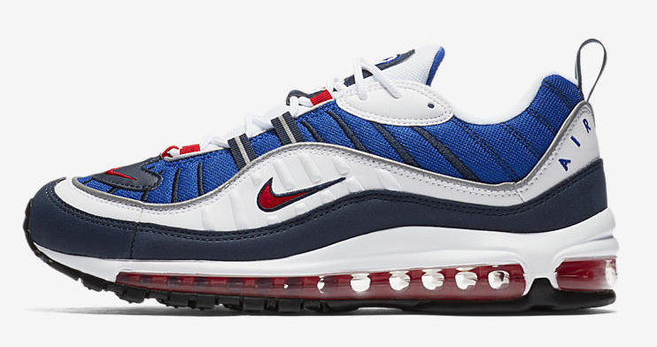 Nike Air Max 98 &#x27;Gundam&#x27; 640744 100 (Lateral)