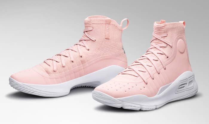 Under Armour Curry 4 &#x27;Flushed Pink&#x27; 1
