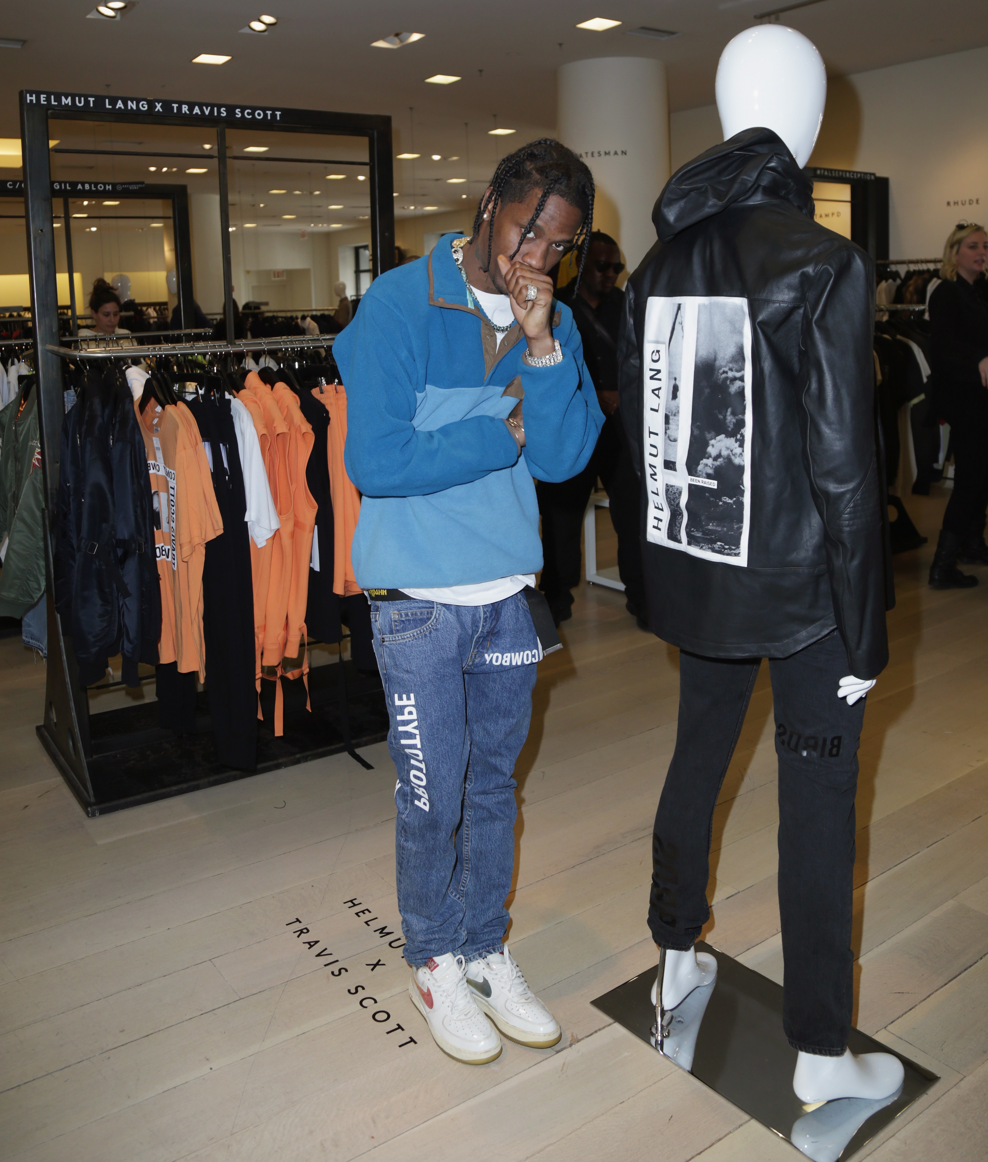 Travis scott black store jeans