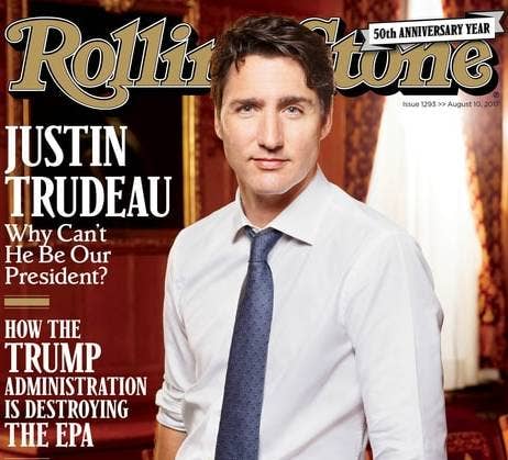 How Do Canadians Really Feel About Rolling Stone&#x27;s Justin Trudeau Cover?