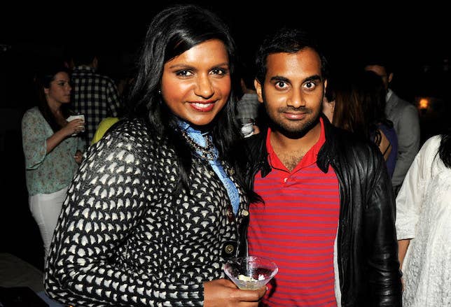 mindy kaling aziz ansariv