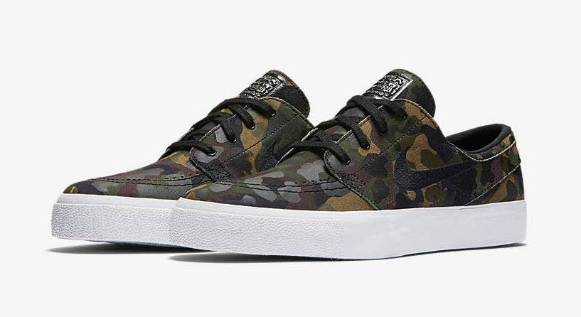 Stefan Janoski's Sneakers Get Covered In Camouflage | Complex