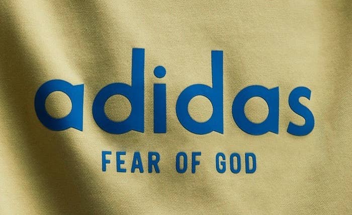 Fear of God Athletics x Adidas Hoodie Logo