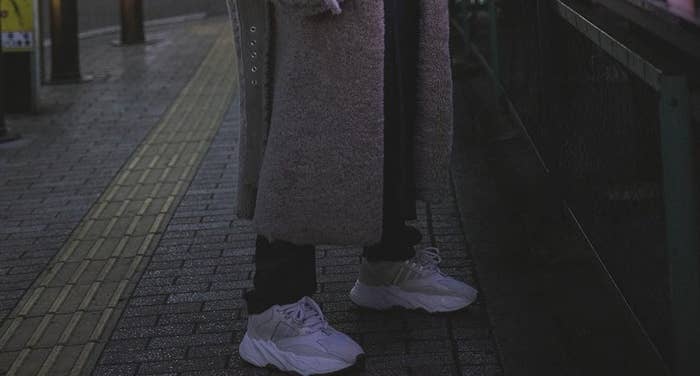 West's White Adidas Wave Runners Featured in Vogue Editorial | Complex