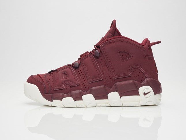 Nike air more store uptempo maroon