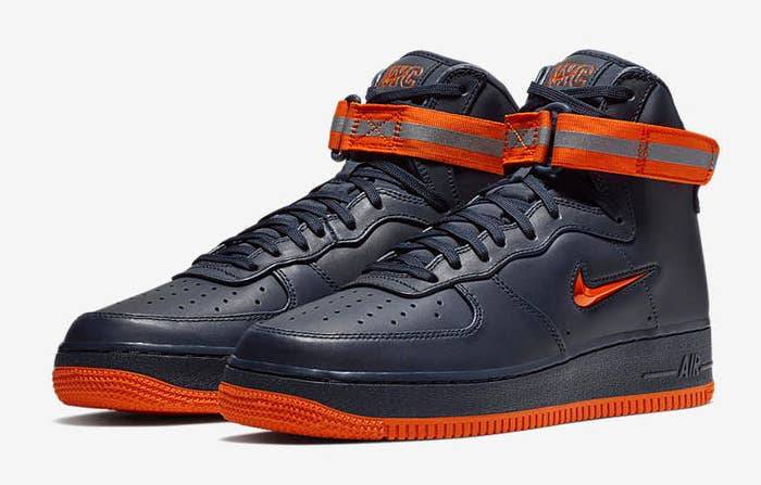 Nike Air Force 1 High &#x27;NYC&#x27;s Finest&#x27; AO1636 400 (Pair)