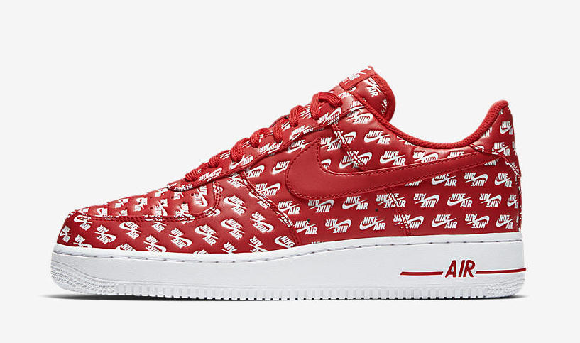 Nike Air Force 1 Low &#x27;Logo Pack&#x27; Red