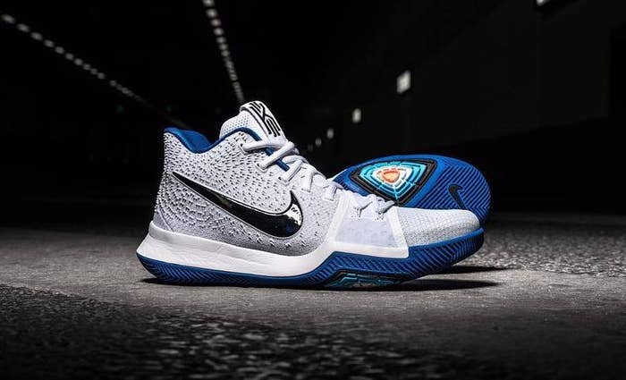 Nike Kyrie 3 White/Blue Side